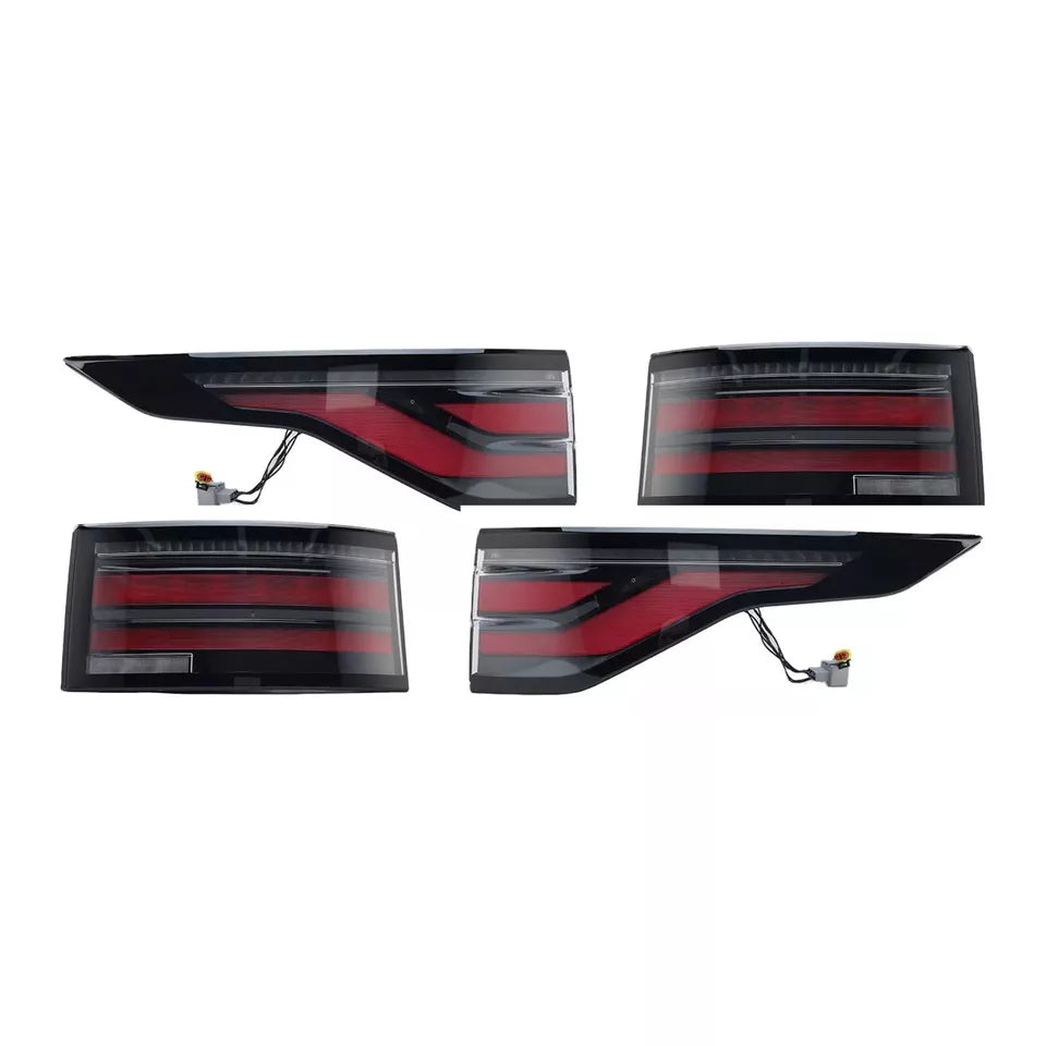 4PCS REAR OUTER INNER TAIL LAMP LIGHT FOR LAND ROVER DISCOVERY 5 L462 2017+